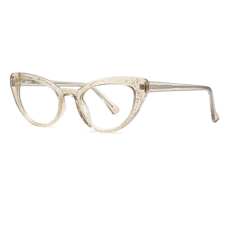 Cat Eye Frame avec lunettes anti-lentilles bleues - Chic&Shines