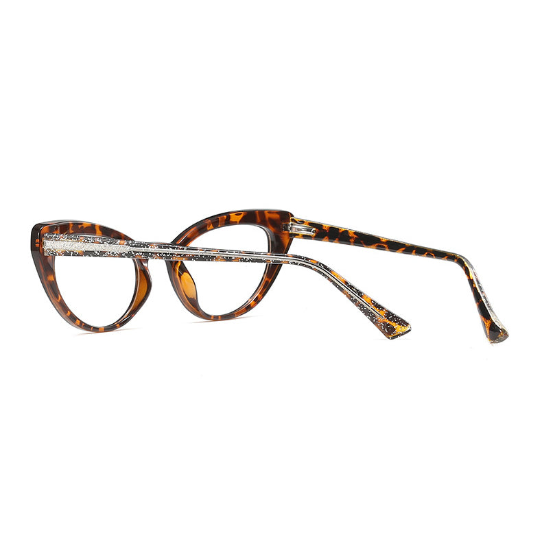Cat Eye Frame avec lunettes anti-lentilles bleues - Chic&Shines