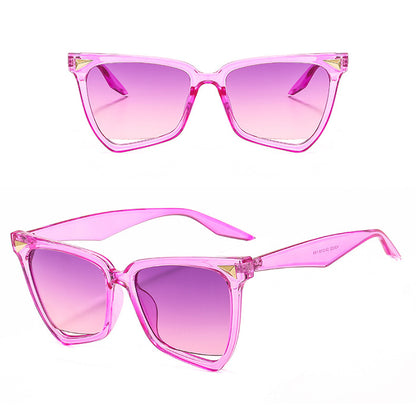 Gradient Color Lunettes de soleil à grande monture - Chic&Shines