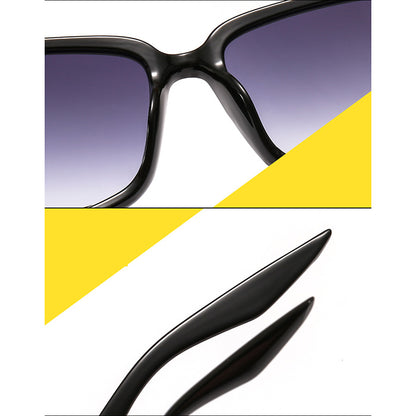 Gradient Color Lunettes de soleil à grande monture - Chic&Shines