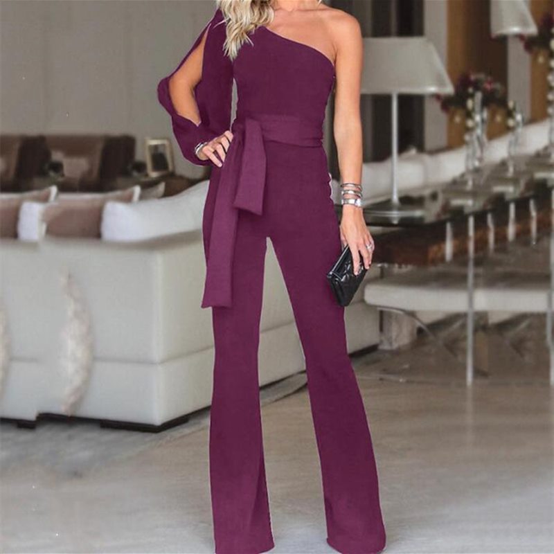 Combinaison pantalon à une manche longue - Chic&Shines