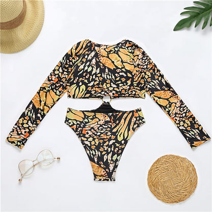 Maillot De Bain Une Pièce sexy Imprimé Léopard - Chic&Shines