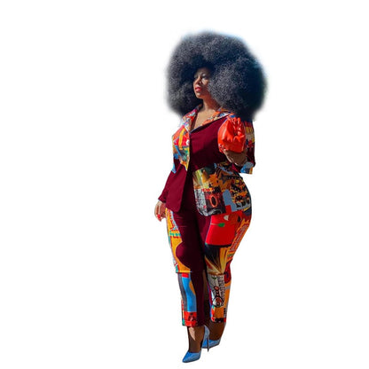 Ensemble Deux Pièces Blazer Et Pantalon - Chic&Shines