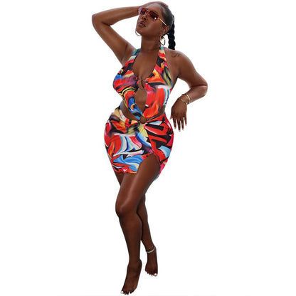 Maillot de bain à encolure dos nu - Chic&Shines