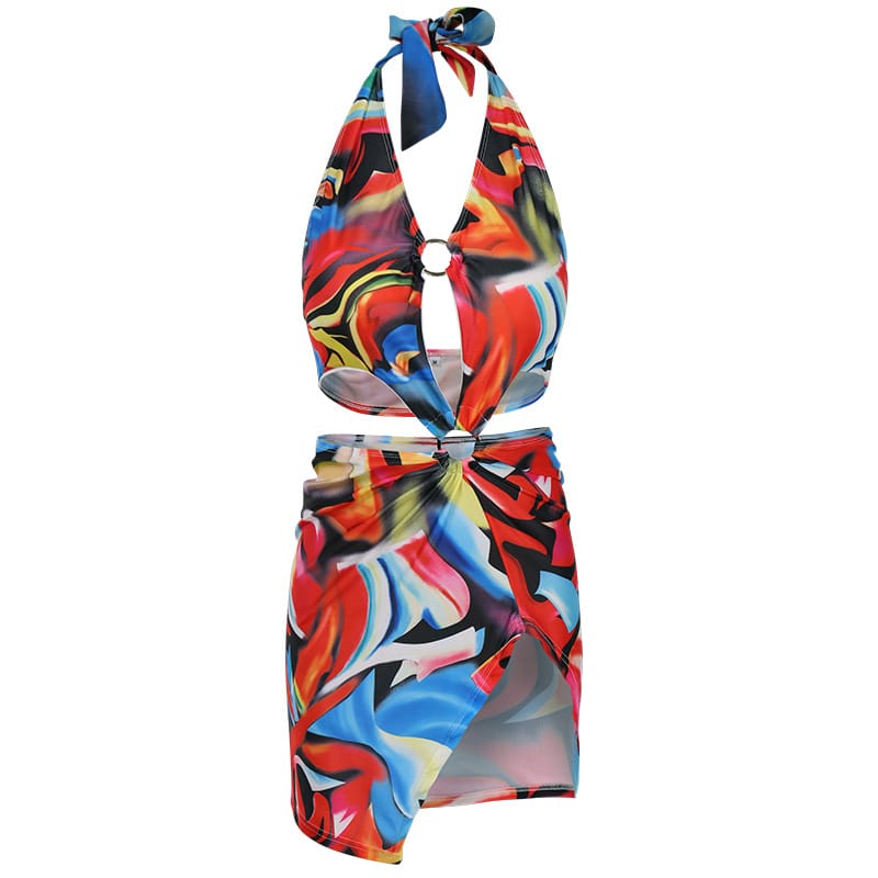 Maillot de bain à encolure dos nu - Chic&Shines