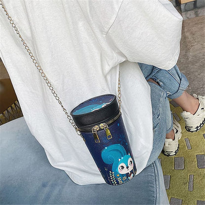 Sac à bandoulière zippé Imprimé Dessin animé - Chic&Shines