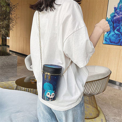 Sac à bandoulière zippé Imprimé Dessin animé - Chic&Shines