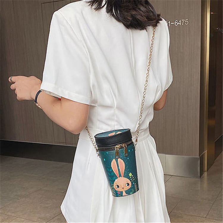 Sac à bandoulière zippé Imprimé Dessin animé - Chic&Shines