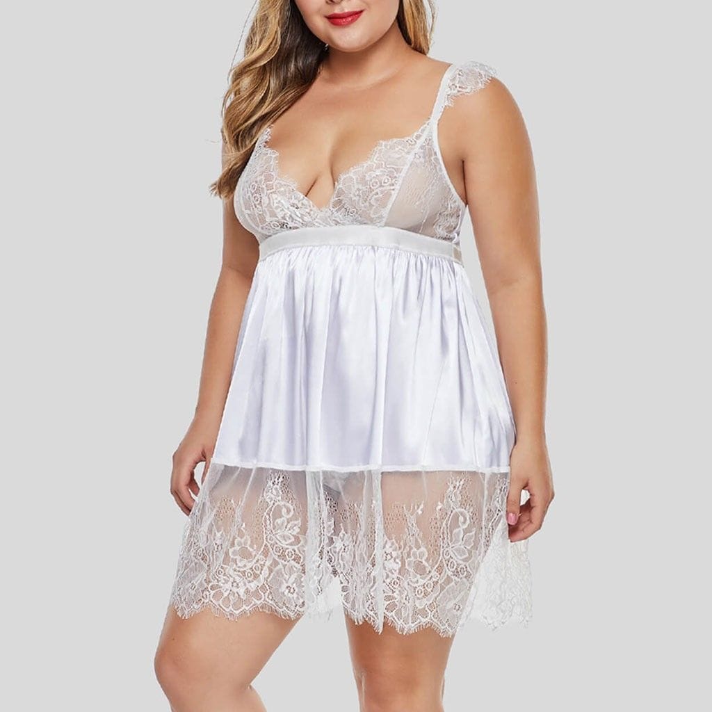Robe De nuit Sexy en Dentelle - Chic&Shines