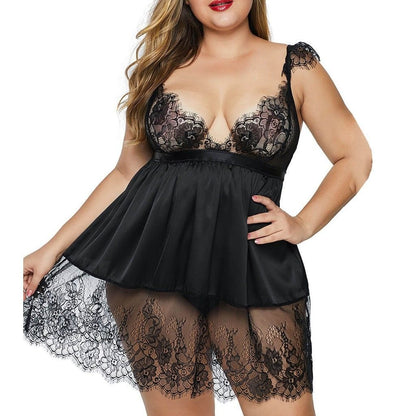 Robe De nuit Sexy en Dentelle - Chic&Shines