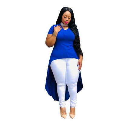 T-SHIRT A LONGUE TRAINER - Chic&Shines