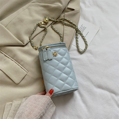 Sac Crossbody Fermeture à glissière Rhombic Grille - Chic&Shines