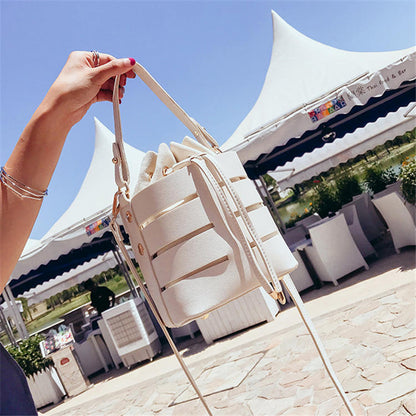 Sac forme seau évidé - Chic&Shines