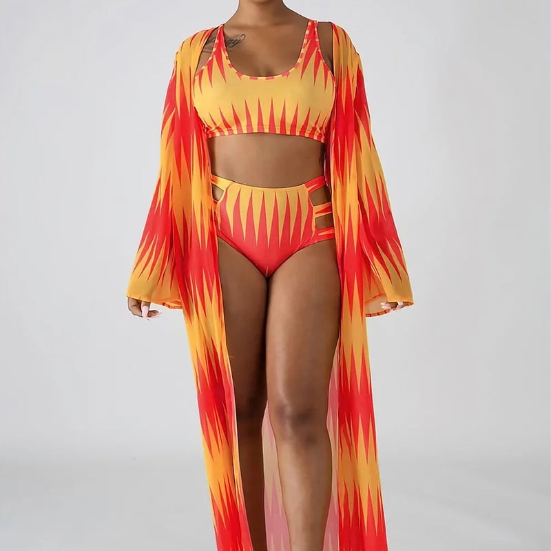 Maillot De Bain Trois Pièces Sexy - Chic&Shines