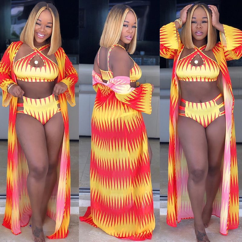 Maillot De Bain Trois Pièces Sexy - Chic&Shines