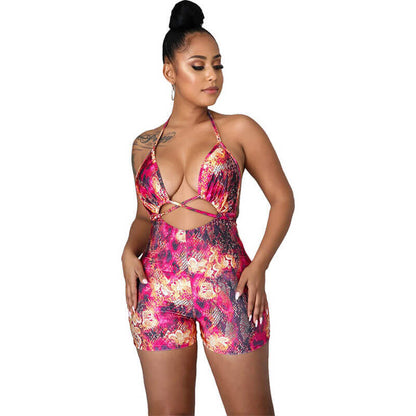 Combishort licou dos nu - Chic&Shines