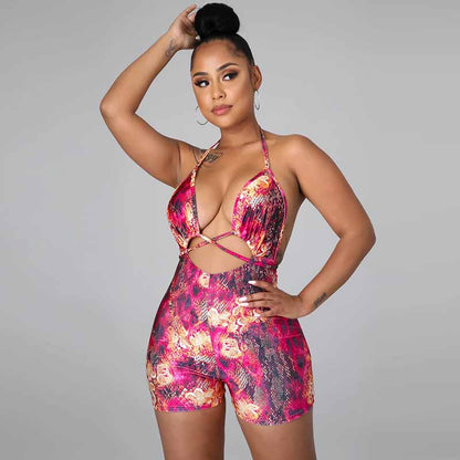 Combishort licou dos nu - Chic&Shines