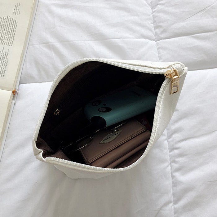 Ensemble sac design découpe avec pochette - Chic&Shines