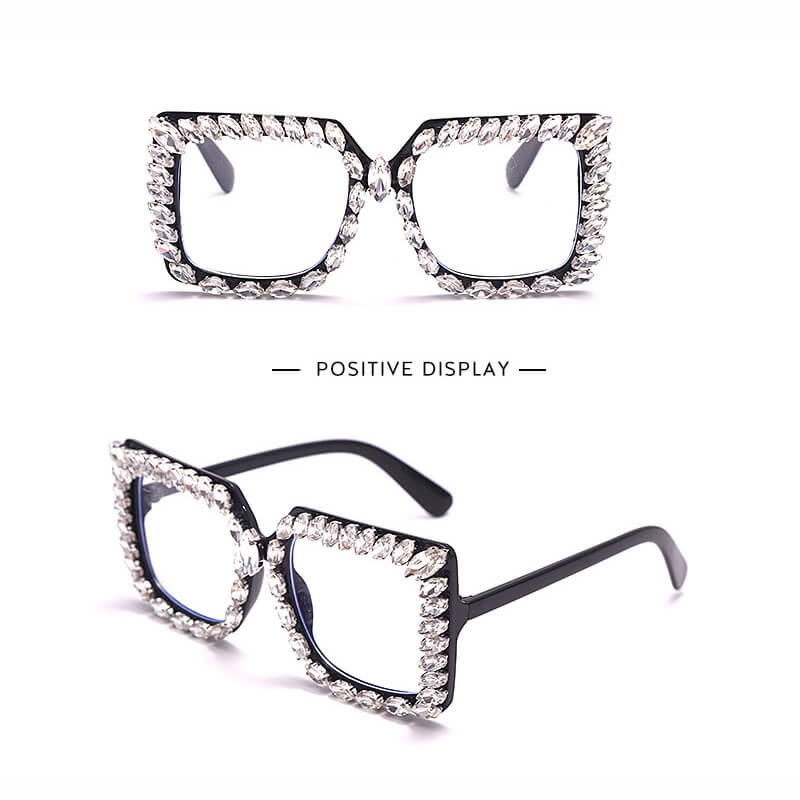 Lunette cadre Design Strass - Chic&Shines