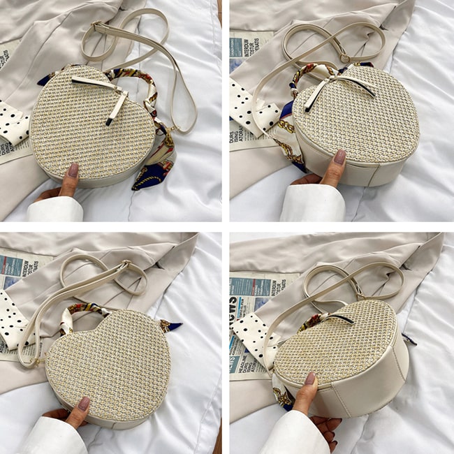 Sac bandoulière Tissé Design Ruban - Chic&Shines