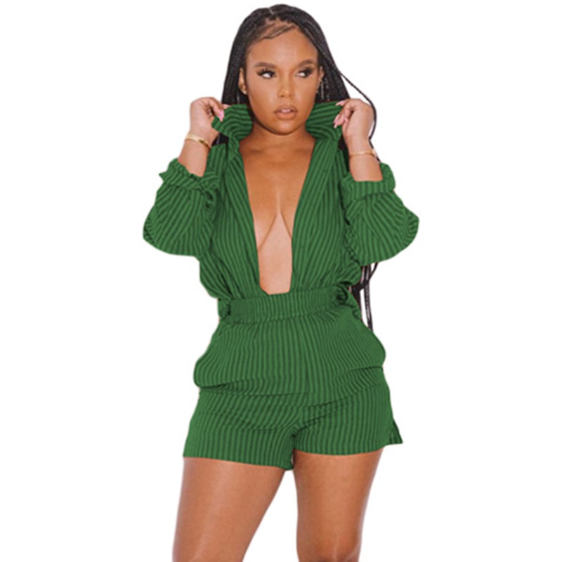 Haut décolletée et short - Chic&Shines