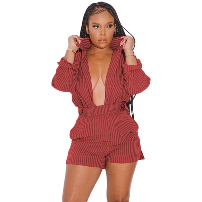 Haut décolletée et short - Chic&Shines