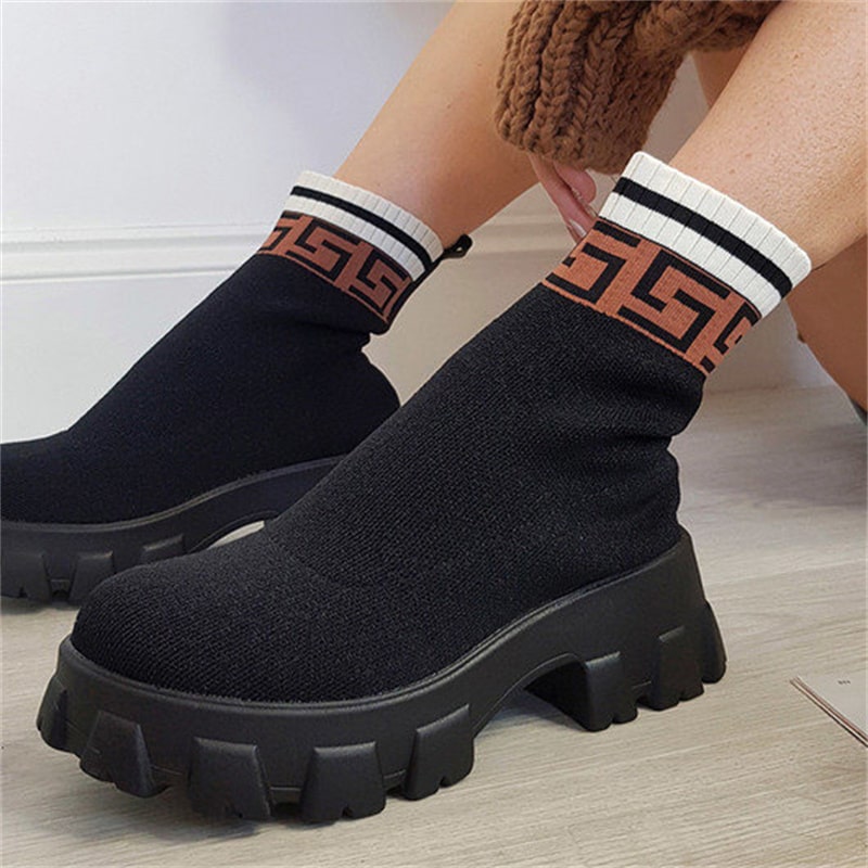 Bottes courtes gros talons - Chic&Shines