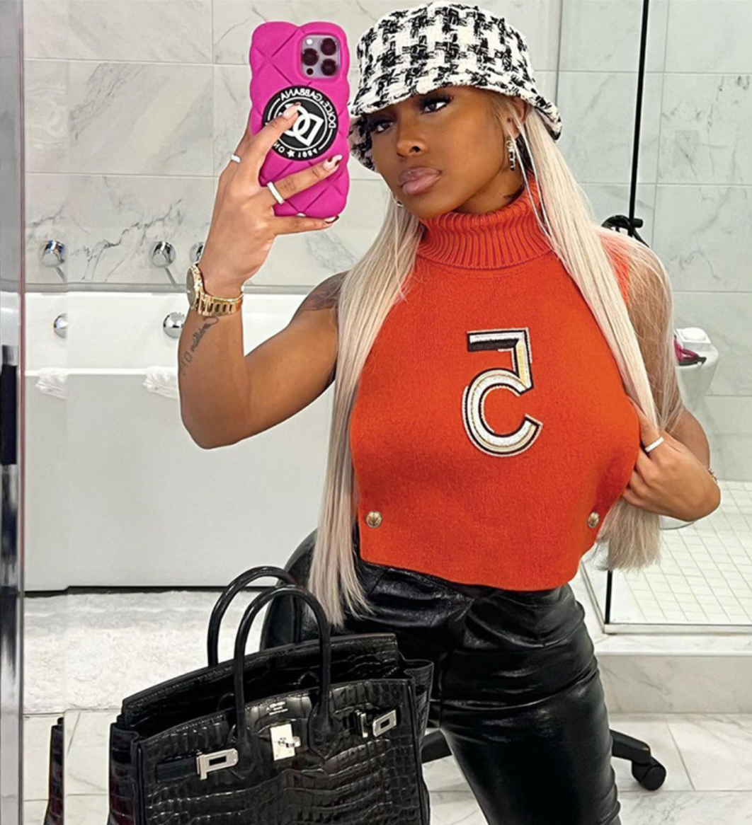 Haut sans manche col roulé tricoté décontractée - Chic&Shines