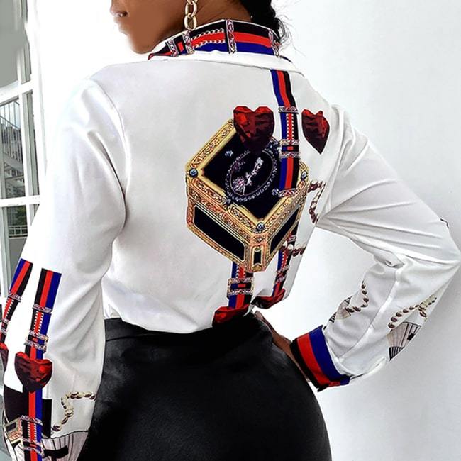 Chemise Impression Graphique