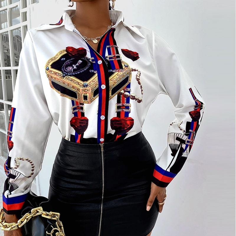 Chemise Impression Graphique