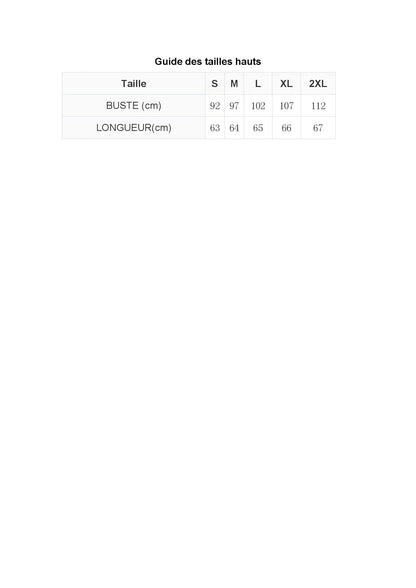 Haut col v sans manches - Chic&Shines