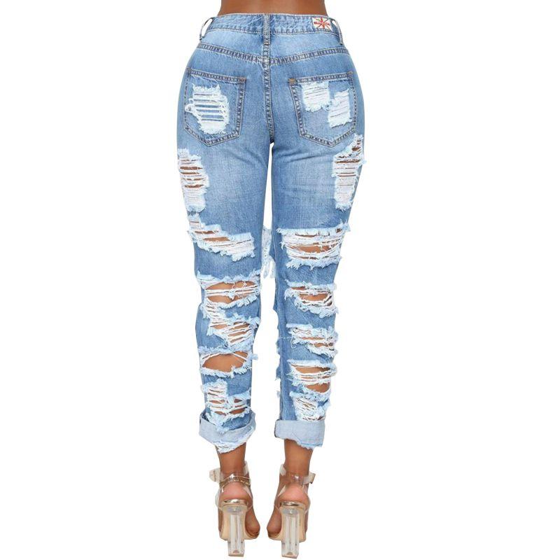 Jeans Multi-Ripped Unique