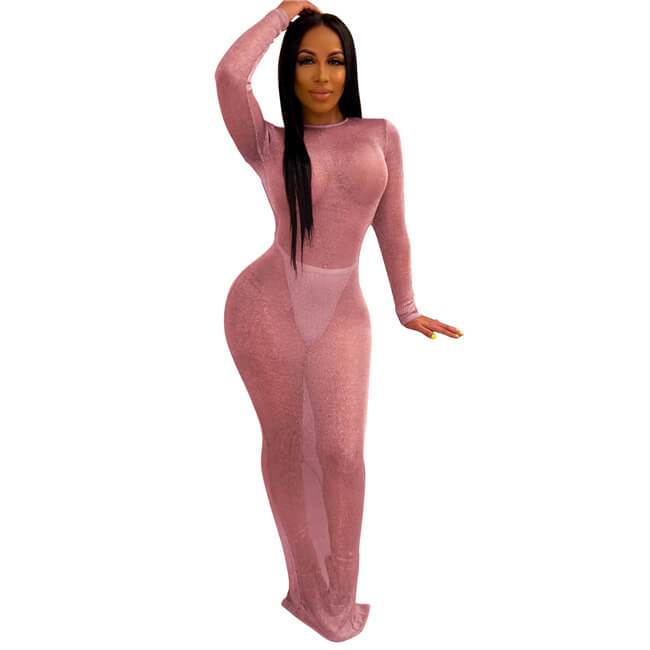 Robe Transparente Maxi