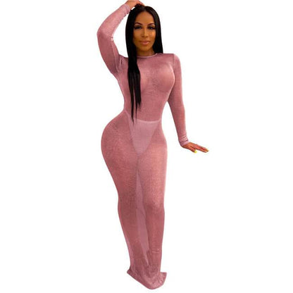 Robe Transparente Maxi