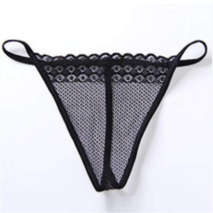 Robe de sommeil Sexy Halter Cou Dentelle Patchwork See-through