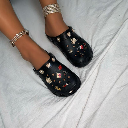 Sabots Design Creux Décontractés