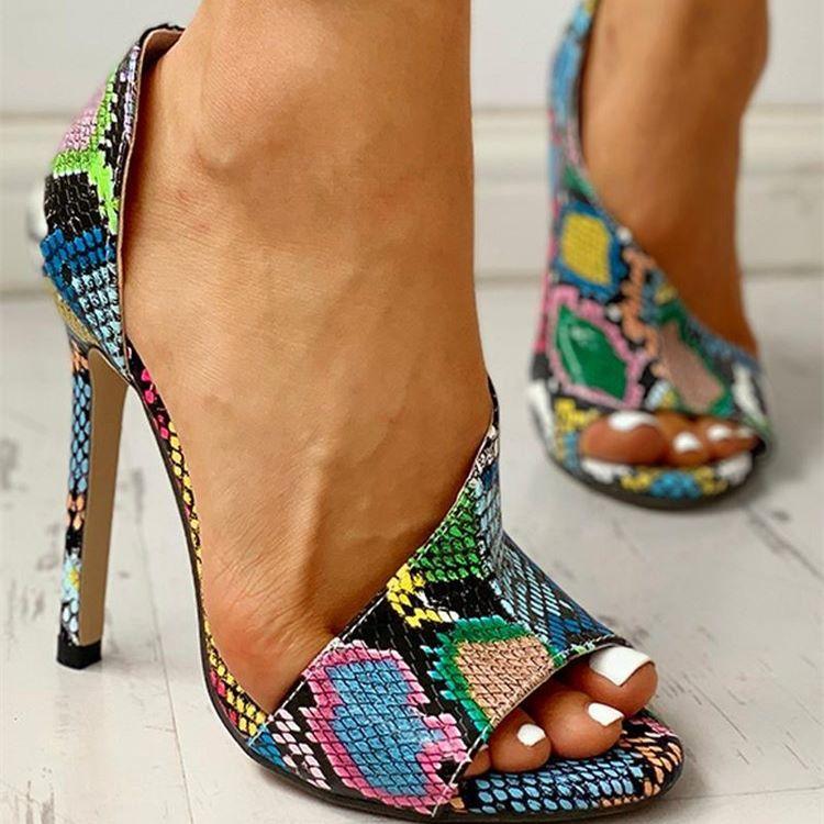 Talon Sexy Snakeskin Print