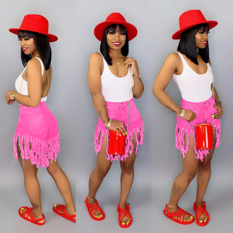 Short court jean déchirées - Chic&Shines