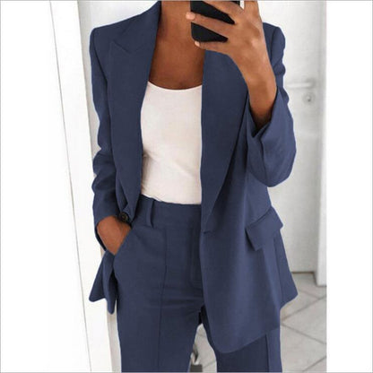 Blazer décontracté à manches longues - Chic&Shines