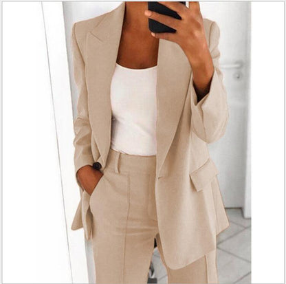 Blazer décontracté à manches longues - Chic&Shines