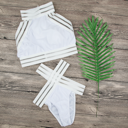 bikini top col licou évidé bandage sexy - Chic&Shines