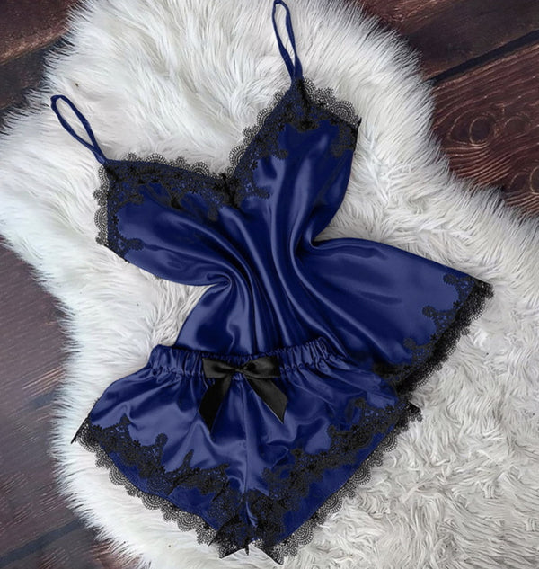 Satin pajamas set