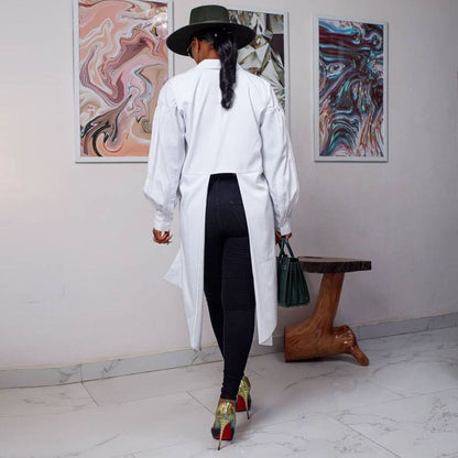 Chemisier Machaon à manches longues - Chic&Shines