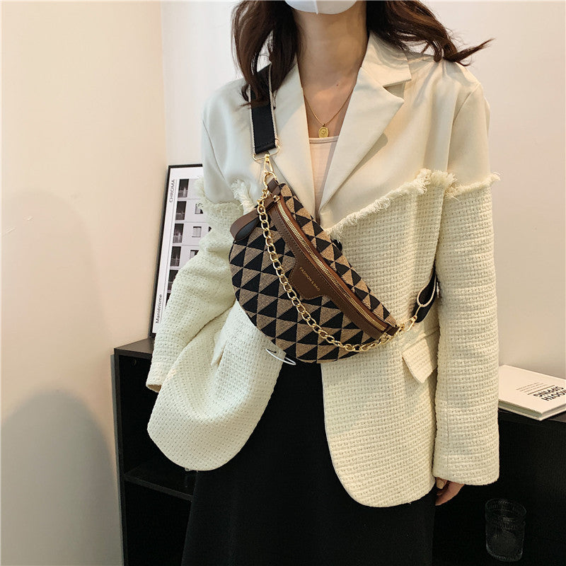 Sac banane à motif géométrique - Chic&Shines