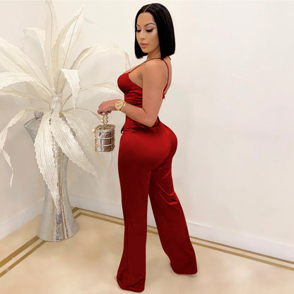 Combinaison haut à bretelle et pantalon - Chic&Shines