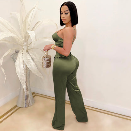 Combinaison haut à bretelle et pantalon - Chic&Shines