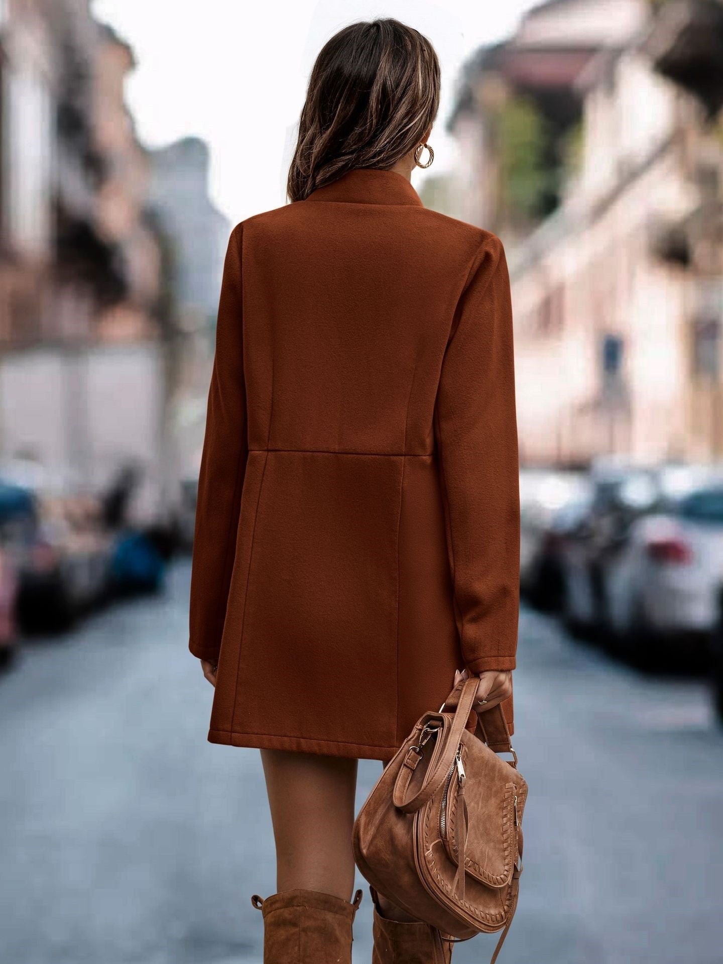 Veste à manches longues à poches d'hiver - Chic&Shines