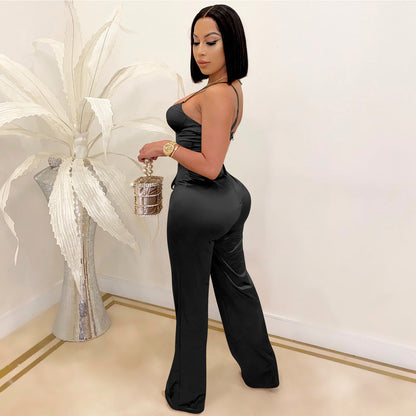 Combinaison haut à bretelle et pantalon - Chic&Shines